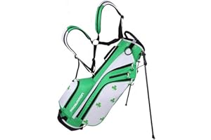 Prosimmon Golf DRK 7' Lightweight Golf Stand Bag with Dual Straps Irish