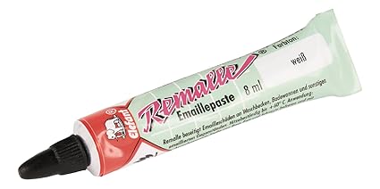TUBE EMAILLELACK FARBE WEISS