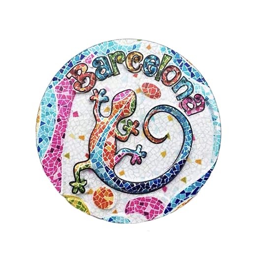 Mosaico 3D Barcelona España Refrigerador Nevera Imán Recuerdos ...