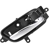 NPAUTO Interior Door Handle Passenger Side Replacement for Nissan Altima | Front or Rear Right Side Replacement for 2013-17 Nissan Altima Sedan Pathfinder Titan, Black 80670-3TA0D