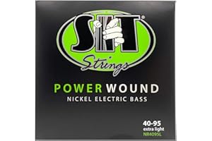 SIT Strings NR4095L Nickel Plated Bass Guitar Strings, 4-String Extra Light