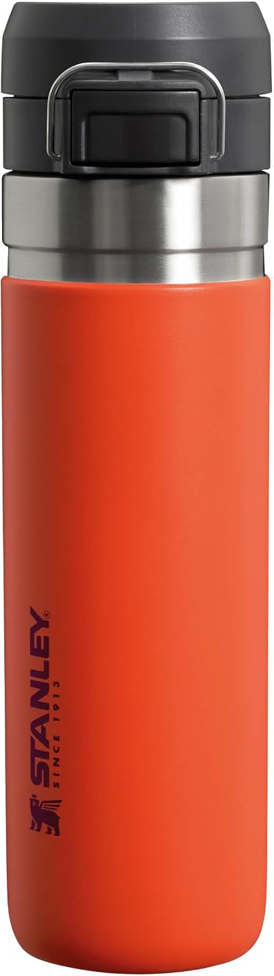 Stanley 1913 Quick Flip Stainless Steel Water Bottle 0.71L Tigerlily Plum