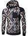 Unko Men Raglan Sleeve Casual Ethnic Printing Hoodies