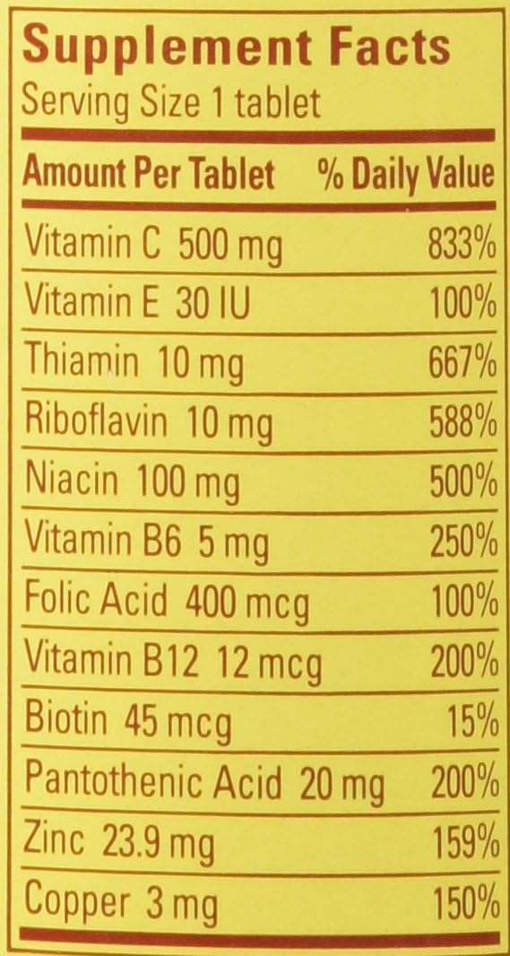 Nature Made Stress B Complex W Zinc Size 75ct (Pack of 3) 225 ct Total: Health & Personal Care
