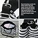 iwill CREATE PRO Travel Totes Luggage, Canvas Travel Storage Bag, Blue Stripes