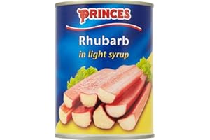 Princes Rhubarb in Light Syrup (540g) - Pack of 2