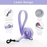 BELLA & PAL Dog Harness Leash Set XXS Purple Step-In Reflective Air Mesh view 4