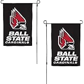 Desert Cactus Ball State University BSU Garden Flag – 19 x 12 inch Ball State Cardinals Banner, For Outdoor Display and Events (Design A)