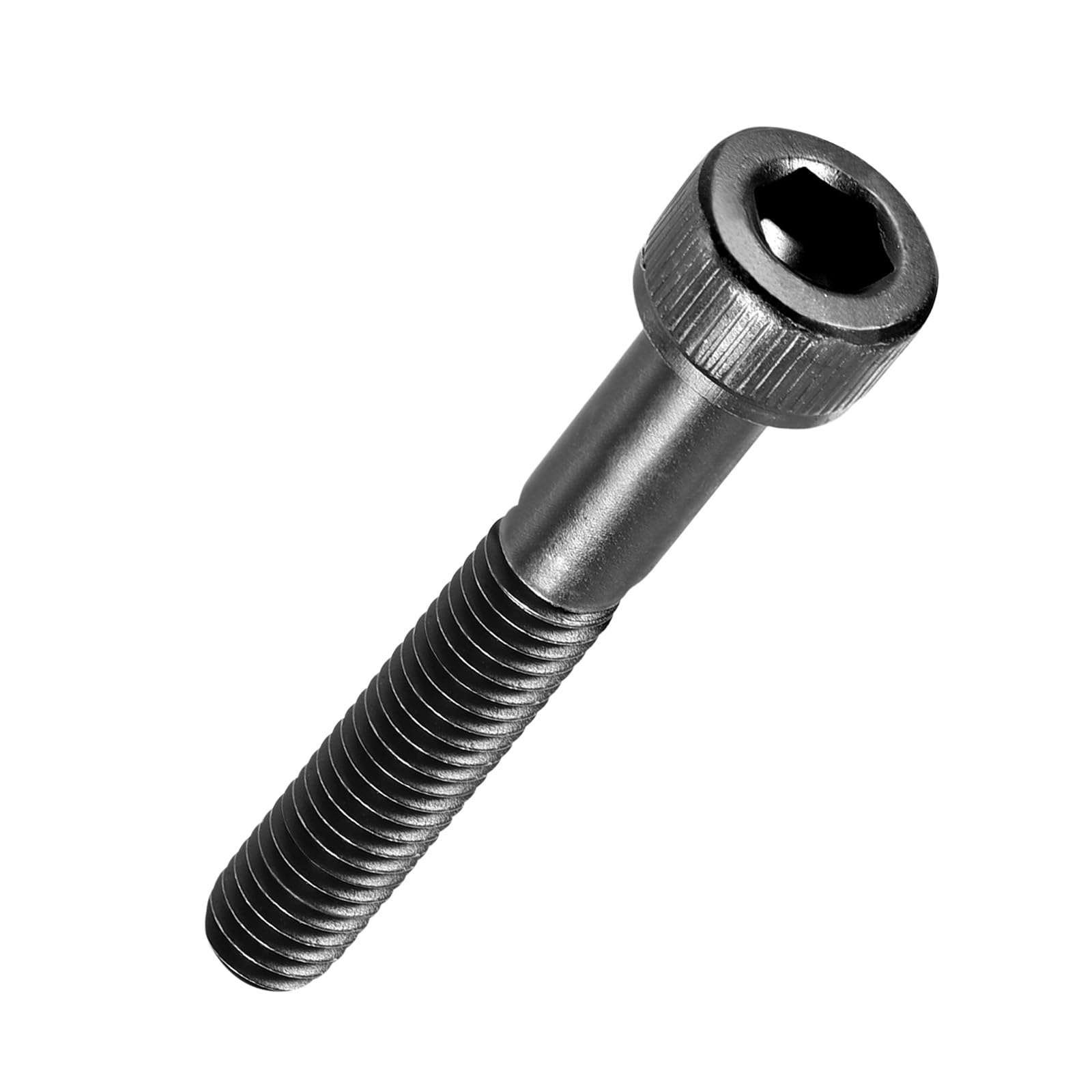 Kozelo 40pcs Socket Head Cap Screws - [M6-1 x 40mm] Alloy Steel Black Oxide Grade 12.9 Internal Hex Screw Full Thread for Industrial & Machinery Use, Black