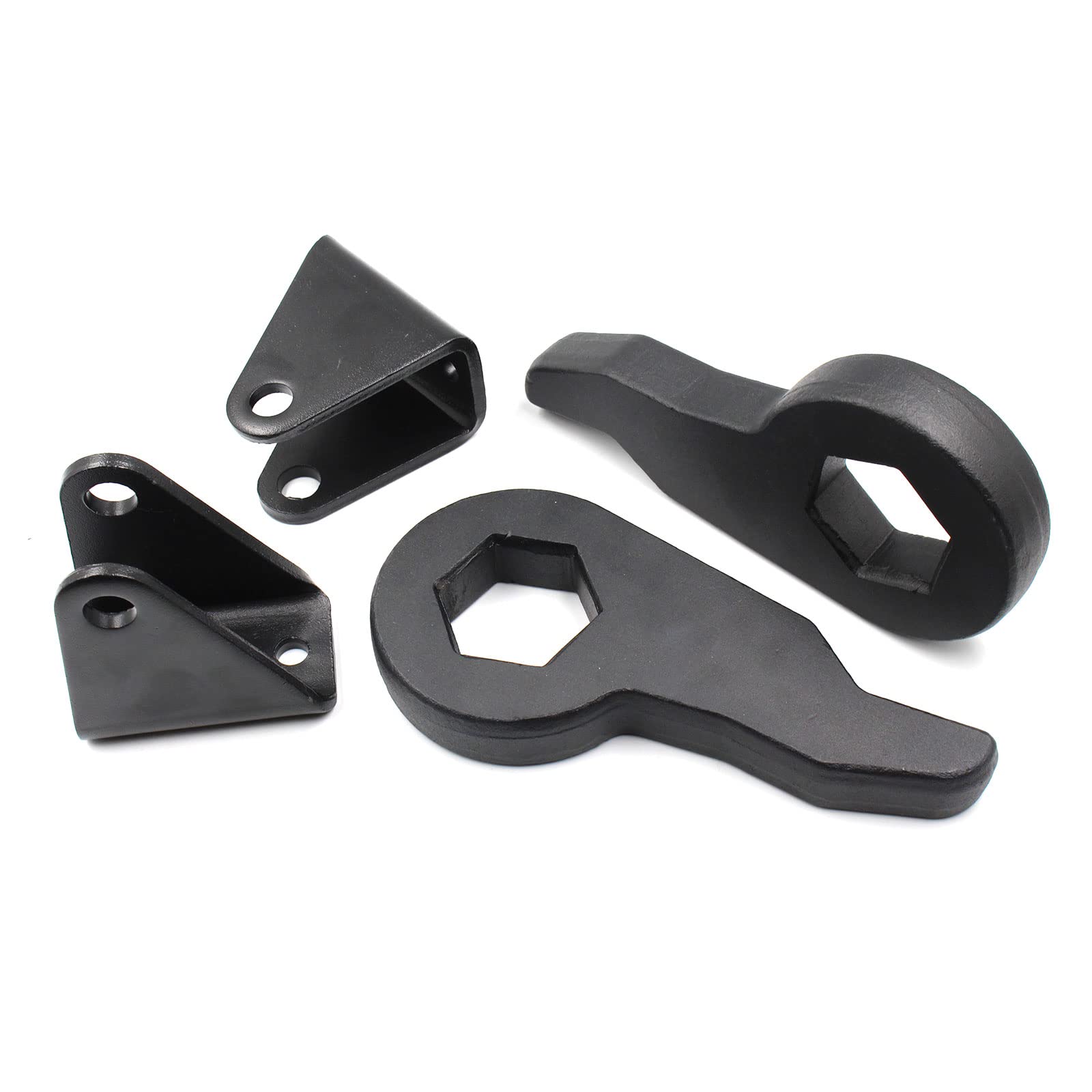 Photo 1 of YZQPNB 1-3 inch Leveling Lift Kit with Shock Extender Brackets Compatible with 2001-2010 Chevy Silverado & GMC Sierra 1500HD 2500 2500HD 3500 3500HD 2WD 4WD 8 Lug Torsion Bars Keys