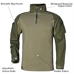 SANYETS Tactical Suit,Combat Pants and Shirt,Cap