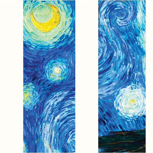 Vincent Van Gogh the Starry Night Travel Luggage Strap Suitcase Security Belt. Heavy Duty & Adjustable. Must Have Travel Accessories. TSA Compliant. 1 Luggage Strap & 1 Add A Bag Strap. 2-Piece Set.