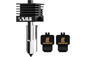 SAHVAIM 0.6MM H2D/H2S/P2S Hotend with Integrated Hardened Steel Nozzle,High Speed ​​Precision and Direct Replacement Extruder H2D Hotend Print Head for Bambu Lab H2D/H2S Combo/P2S 3D Printer