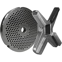 4 Piezas De Repuesto Para Picadora De Carne - Acero Inoxidable 47x8.3 Mm