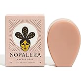 Nopalera Jasmine Bar Soap, Plant-Based Body and Face Cleanser with Prickly Pear and Jasmine Essential Oil, Clean Vegan Soap, 4 oz