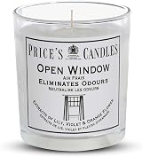 Price's Open Window Jar Candle Odour Eliminating Lily Violet Orange view 1