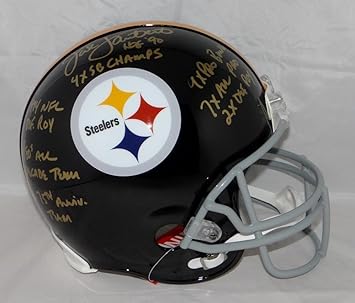 Jack lambert signed helmet Clearance