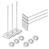 PATIKIL 100mm Self Stick Insulation Pins, 50Sets