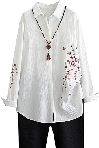 Baggy white blouse Clearance
