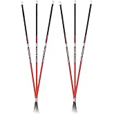 Carbon Express Maxima RED Fletched Carbon Arrows with Dynamic Spine Control and Blazer Vanes, 6-Pack, Available in 250(.400 Spine) &amp; 350(.350 Spine)