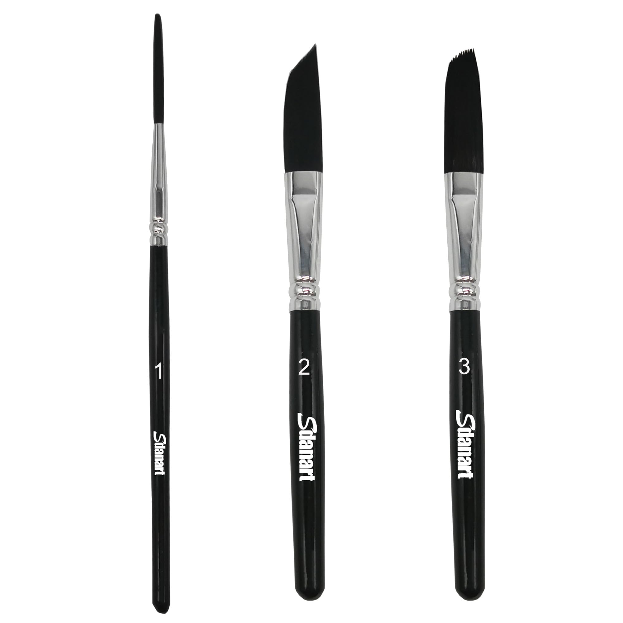 Pinstriping Brush 3 pcs High Performance Striping Set - #1, #2, #3