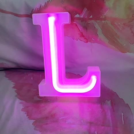 rosa Wanddekoration Party Neonschilder Weihnachten Buchstaben