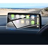 Coleya 2021-2024 2025 CX-5 Screen Protector for Mazda CX-5 10.25In Touchscreen, 9H Tempered Glass 2025 2024 CX-5 2.5 S Carbon