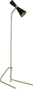 gold task floor lamp