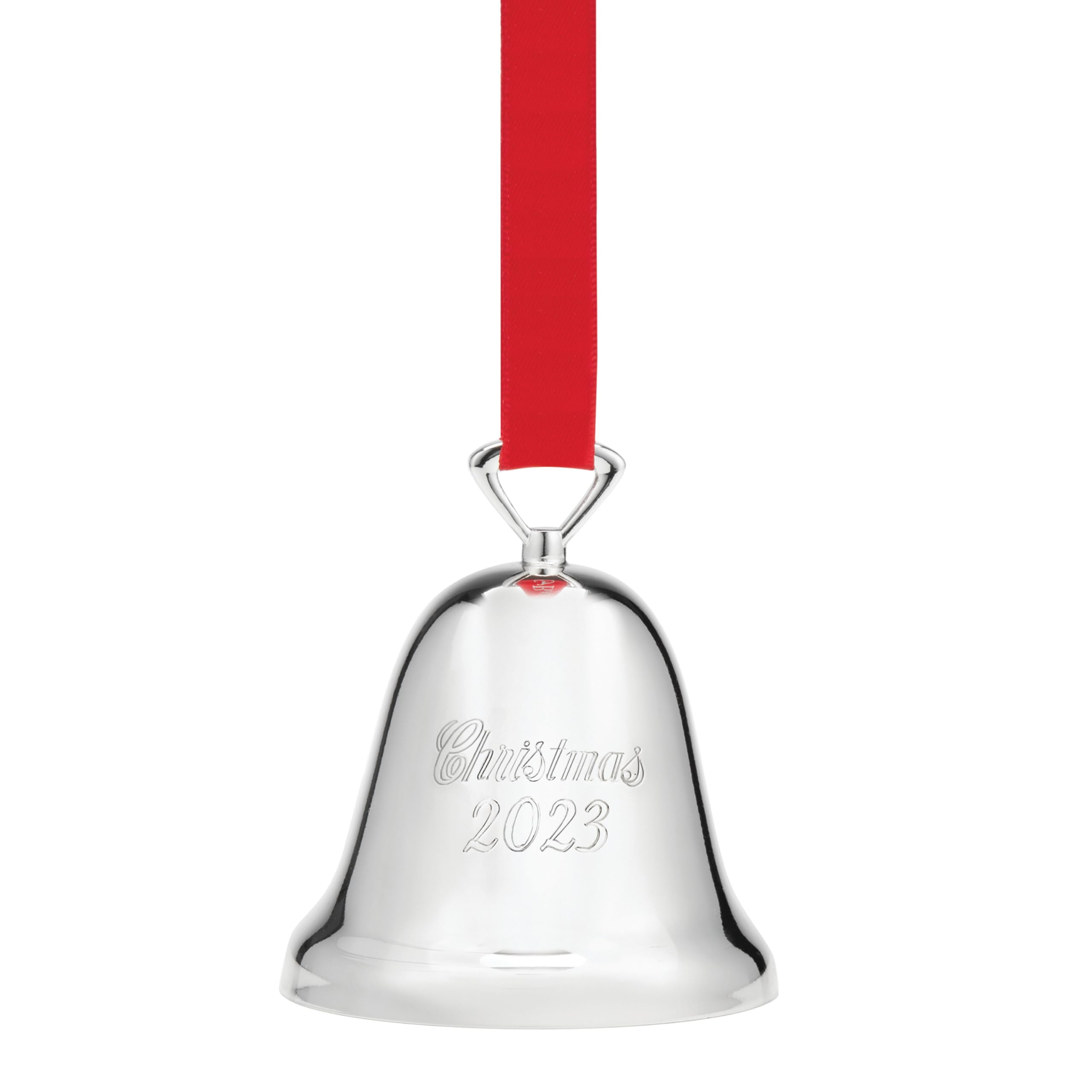 Reed and Barton 2023 Silverplate Christmas Annual Bell, 0.31, Metallic