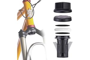 BSSOK Air Tag Hold Cover Bike Mount Hidden for Fork, Anti-Theft Protect Air Tag Bicycle Holder - Waterproof for MTB Suspensio