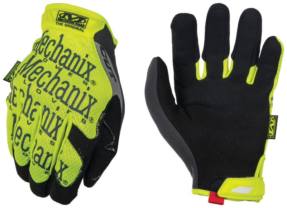 Mechanix Wear Original® E5 Gloves (X-Large, Fluorescent Yellow)