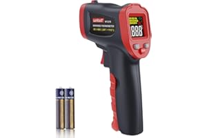 Wintact Infrared Temperature Thermometer Gun Digital Non-Contact Laser Temp Gun Measuring Surface & Ambient Temperature for K