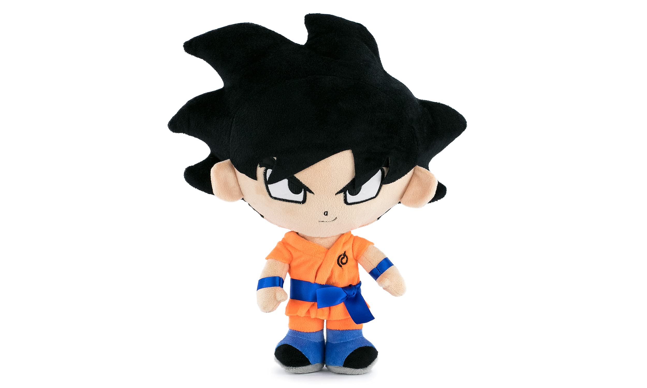 Play by Play Dragon Ball Super Protagonists Plushies, Goku, Piccolo, Vegeta, Beerus, Majin Buu - Super Soft Quality (23-27cm, Goku)