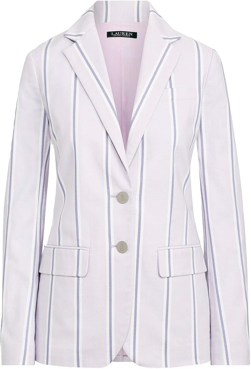 ralph lauren striped blazer