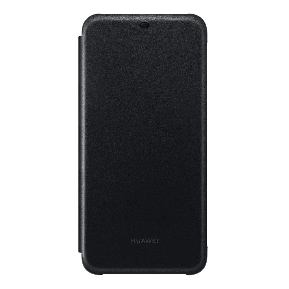 Huawei Flip Folio Wallet Cover/Case for Mate 20 Lite - Black