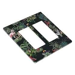 Spshian Decorative Switch Plate Covers Wild Jungle