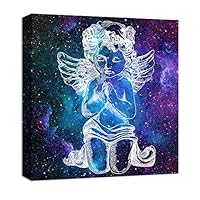 Canvas Wall Art Cupid Canvas Prints Home Artwork Decoration for Living Room,Bedroom - 12x12 inches