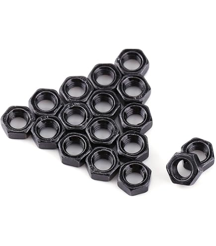 Lot De 10 Vis à Tête Hexagonale Creuse Uxcell – M3 X 65 Mm – Noir – Acier Allié