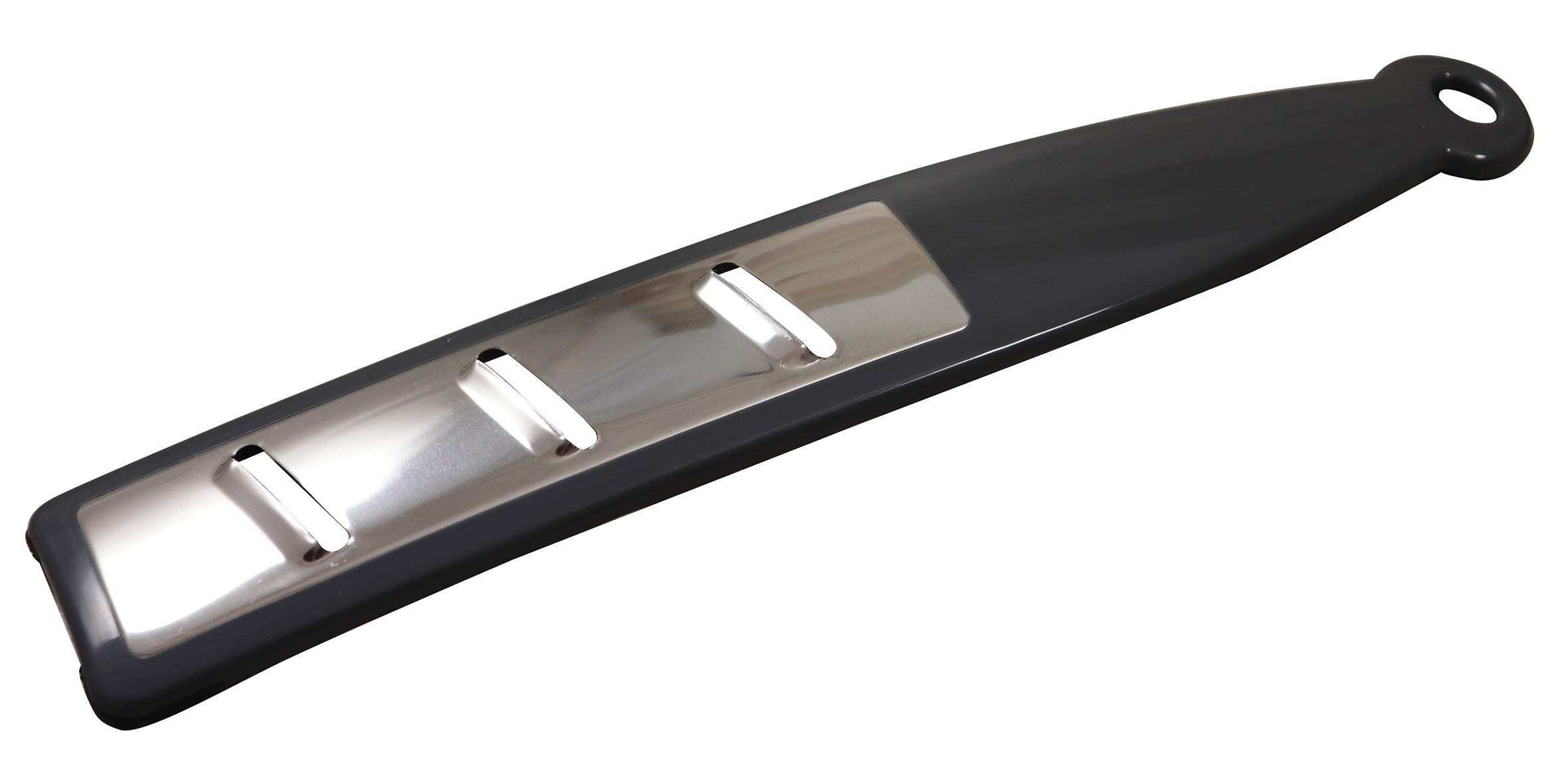 Fackelmann 45477 Vegetable and Fruit Slicer, 29 cm, Sybaris Collection, (Colour: Grey), Quantity: 1 Piece, Stainless Steel