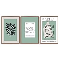 3 Piece Framed Canvas Wall Art Illustration Canvas Prints Home Artwork Decoration for Living Room,Bedroom - 16