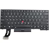 New Replacement Keyboard Compatible with Lenovo ThinkPad E480 E485 L480 T480s E490 E495 T490 L490 R480 R490 with Backlit with Pointer