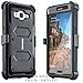 COVRWARE® Galaxy On5 [Aegis Series] w/Built-in [Screen Protector] Heavy Duty Full-Body Rugged Holster Armor Case [Belt Swivel Clip][Kickstand] for Samsung Galaxy On5 / G550, Black (CW-G550-AG01)