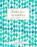 Teacher Lesson Planner, Undated 12 Months 52 Weeks for Lesson Planning, Time Management & Classroom by Splendid Teacher Planners