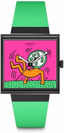 Amazon.com: Swatch Square Bioceramic Unisex Watch Casual