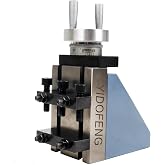 210 Mini Lathe Milling Vertical Slide Tool Holder,Cast Iron Lathe Tool Rest Lifting Stroke 3.3" For Instant Milling Operation on Lathes Quick Change Tool WM180V WM210V Clamping Range 2.95"