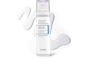 COSRX Barrier Cream Face Mist - Milky Toner with Ceramide & Hyaluronic Acid, Hydrating and Soothing Facial Spray for All Skin Types, 4.06 fl.oz, Korean Skin Care, Stocking stuffers for women