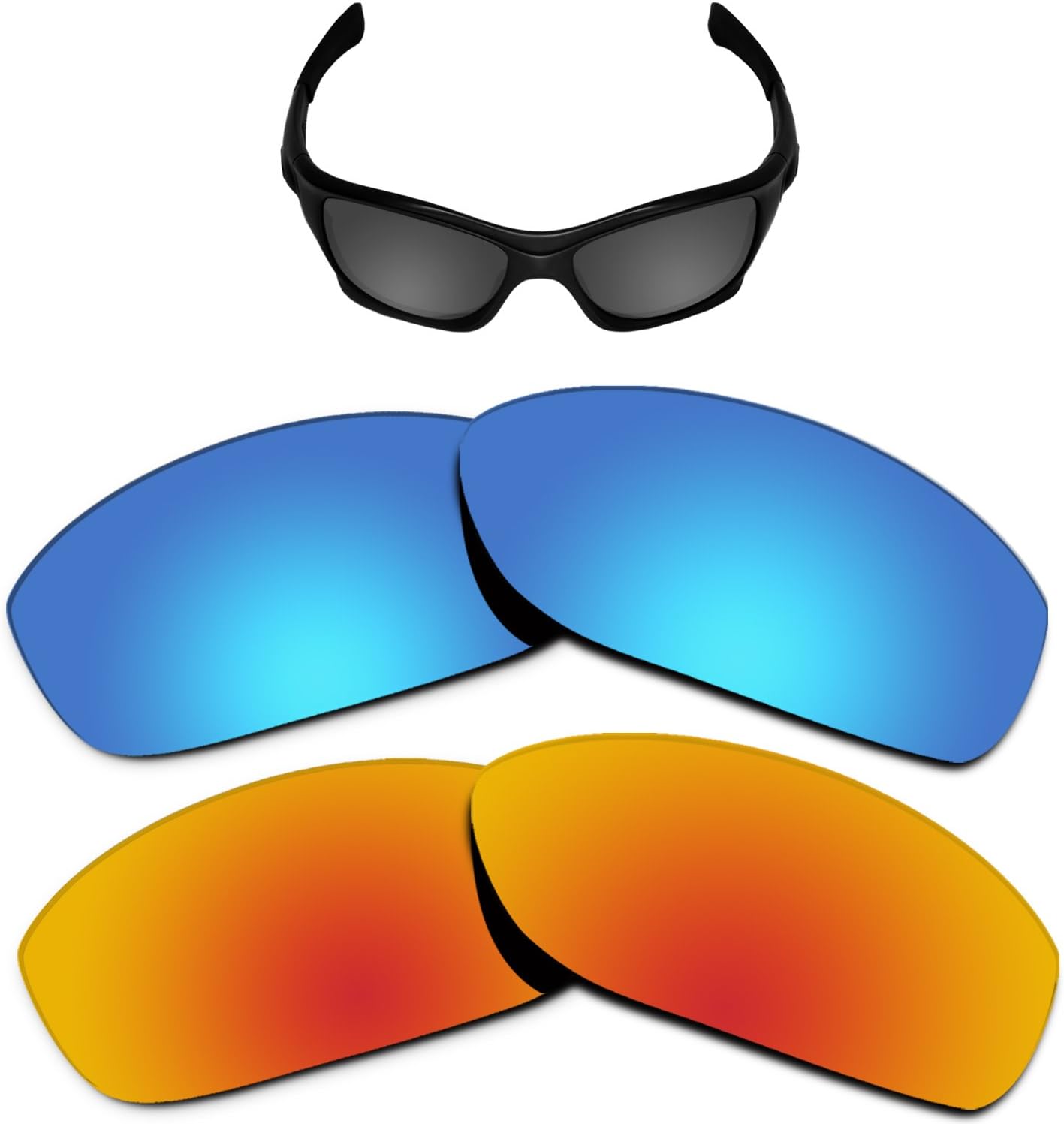 Replacement Lenses Fits For Oakley Twoface Sunglass