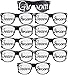 Team Groom Party Glasses - Novelty Sunglasses For Weddings and Bachelor Parties - Fun Photo Props (10pc Set, Black)