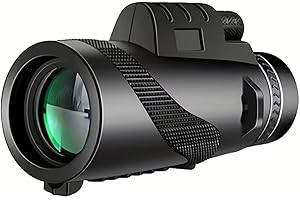40x60 HD Portable Telescope, Green Film High Power, Durable for Outdoor Use & Great Value Black