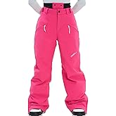 HIGH EXPERIENCE Ski Pants Snow Snowboard Pants Waterproof Insulated Baggy Windproof Hiking Winter Warm for Men Women